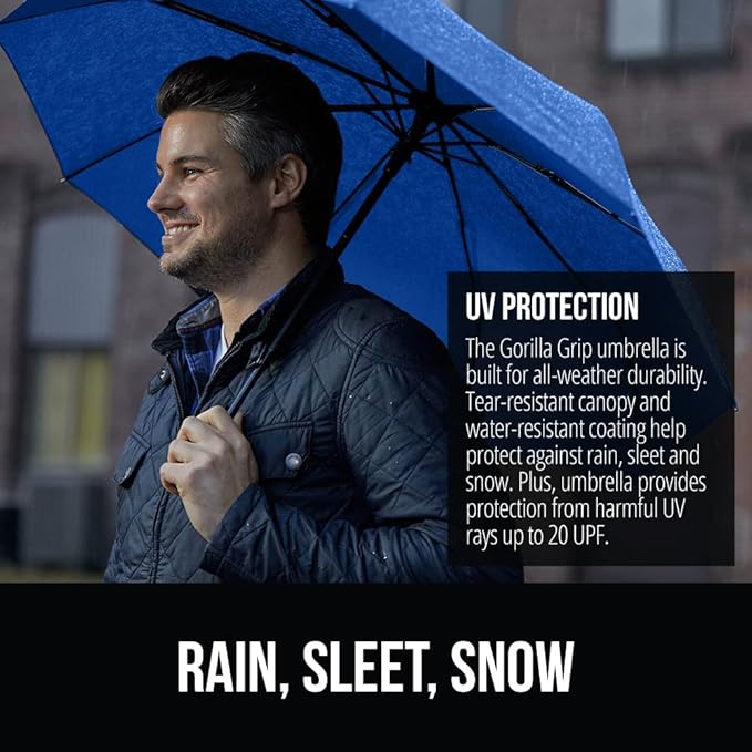 GORILLA GRIP Strong Stick Umbrella - Image 3