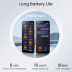 Language Translator Device, 5.5" High-end Upgraded Ai Translator No WiFi Needed - Image 7