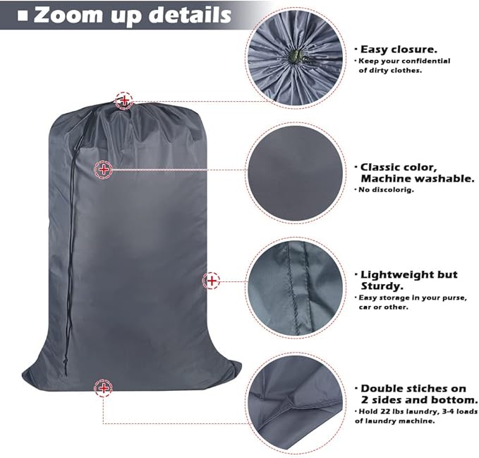 Washable Travel Laundry Bag - Image 3