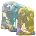 Mesh Laundry Bags (White,Yellow,Green)