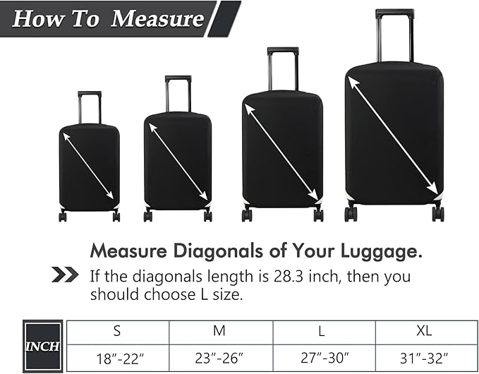 HYPER VENTURE Washable Luggage Cover - Image 6