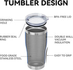 DOMICARE 20oz Stainless Steel Tumblers - Image 4
