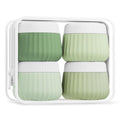 Travel Containers for Toiletries 4 Pack, TSA Approved Travel Size Toiletries by Mrsdry