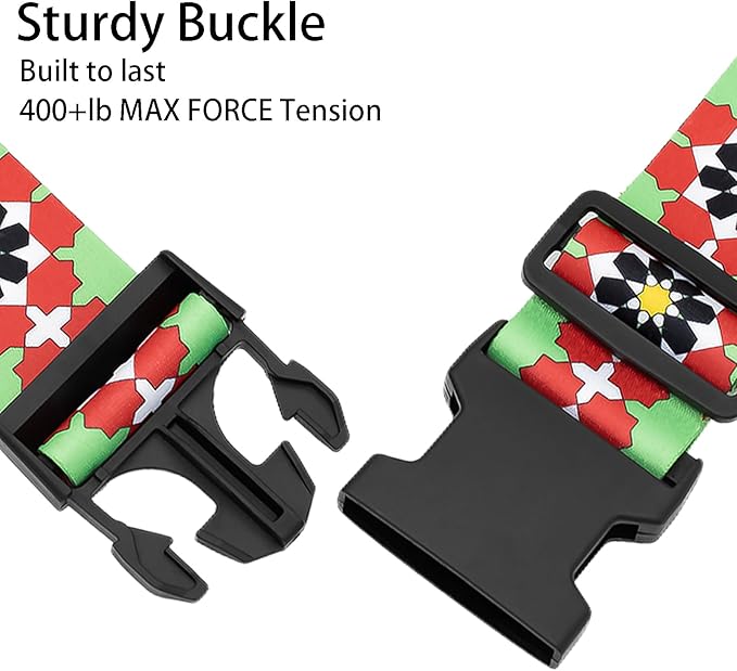 Flowers Luggage Straps for Suitcases, Adjustable Luggage Travel Belts to Keep - Image 4