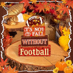Fall Football Tiered Tray Decor Set (Fall Football)