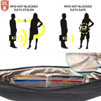 Travel Money Belt for Men and Women hidden slim passport holder - Image 8