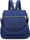 MINTEGRA Women Shoulder Backpack Multi-Pocket Nylon Purse Large Capacity by MINTEGRA