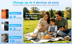 Portable Charger Power Bank for iPhone with Built (Black)