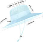 Sun Hats for Men Women Fishing Hat UPF 50+ Breathable Wide Brim Summer UV - Image 3