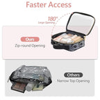 PACKISM Floral Texture Lace TSA Approved Toiletry Bag - Image 6