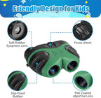 Easter Gifts for 3-12 Years Old Boys, VNVDFLM Compact 8x21 Shock Proof Green - Image 3