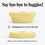 STOJO Collapsible Sandwich Box – 24oz, Reusable Food Storage Container - Image 2