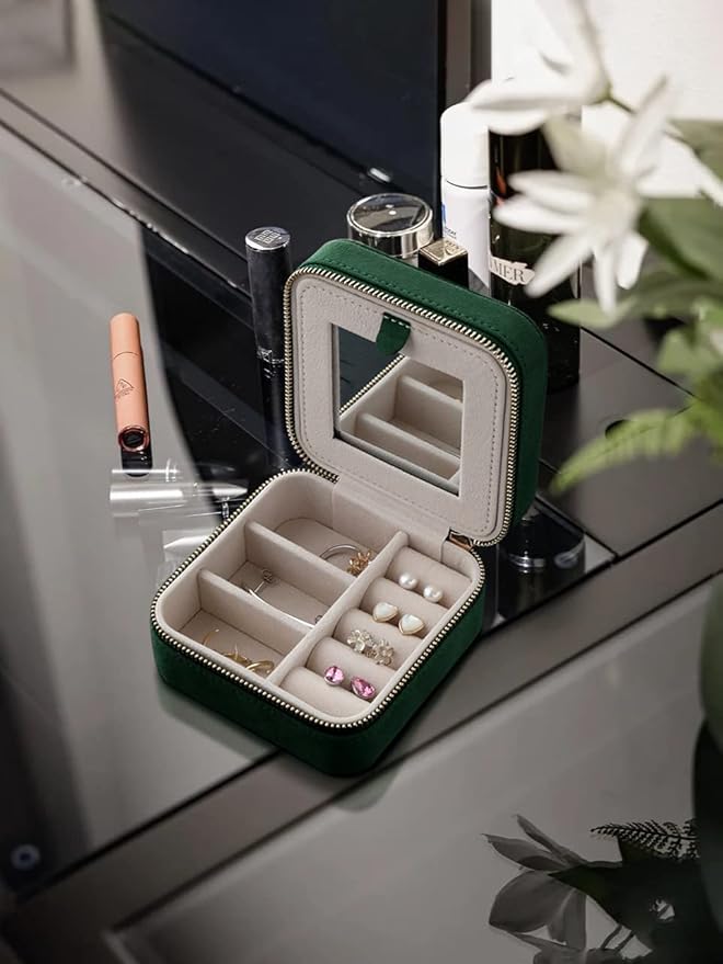 S.Leaf Travel Jewelry Organizer Travel Jewelry Boxes - Image 5