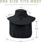 Fishing Hat Breathable Wide Brim Sun Hats - Image 6