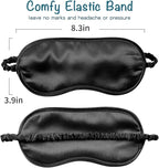 LULUSILK Mulberry Silk Sleep Eye Mask Blindfold - Image 6