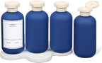 ASEVAT 6.7oz Airtight Plastic Travel Shampoo Bottles, Travel Shampoo and by ASEVAT