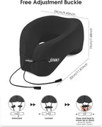 Travel Pillow, Neck Pillow Airplane, Plane Pillow Memory Foam Travel Neck Pillow - Image 7