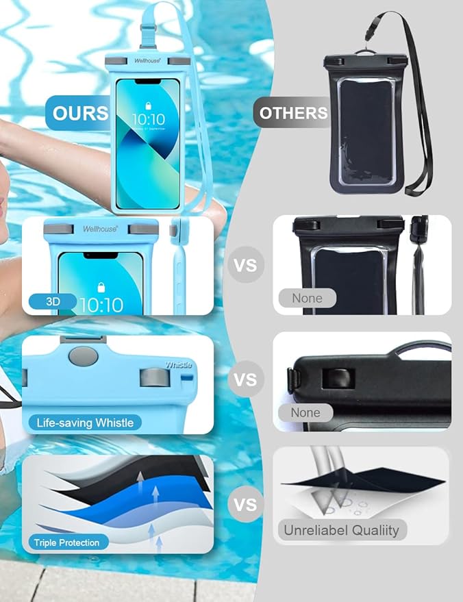 wellhouse Waterproof Phone Pouch, Waterproof Phone Case - Image 6