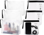 TSA Approved Toiletry Bags 6 Pack by Gpurplebud