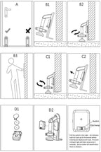Portable Alarm Door Stopper for Bottom of Door, 2025 New Door Stop Alarm Wedge - Image 2