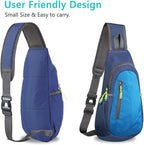 TITECOUGO Small Sling Bag, Lightweight Crossbody Backpack - Image 3