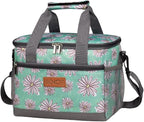 iknoe Large Foldable Cooler Bag, 8.5L Insulated Lunch Bag, Leakproof Lunch by Iknoe
