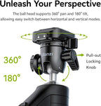 ULANZI TT38 Mini Tripod for Camera, One-Click Open Tabletop Camera Tripod Small - Image 4