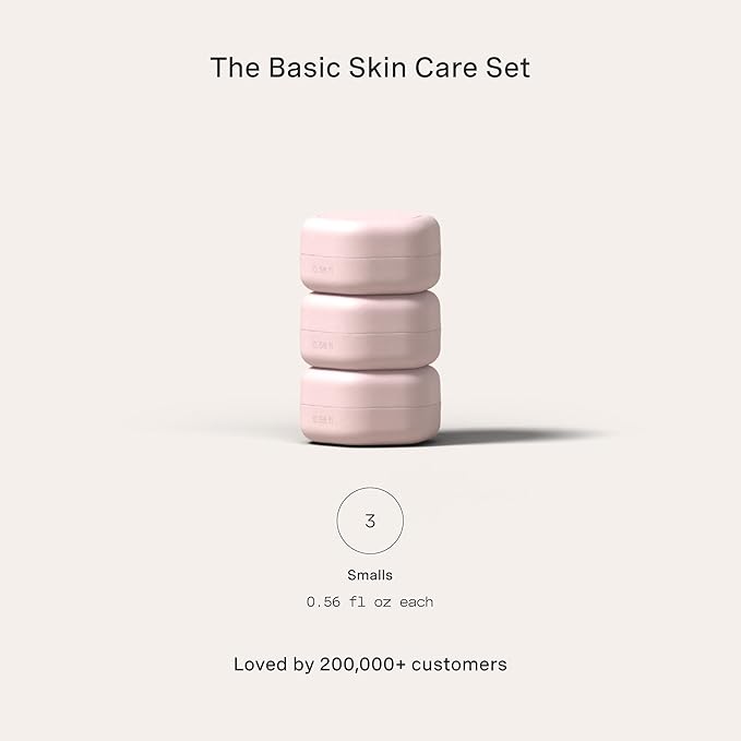 Cadence Travel Containers Basic Skincare Set - Image 2