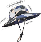 Sun Hats for Men Women Fishing Hat UPF 50+ Breathable Wide Brim Summer UV - Image 4