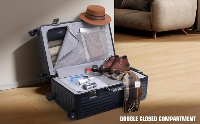 Aluminium Frame Checked-Luggage - Image 5