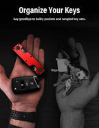 Key Organizer Key Holder Compact Key Case Minimalist Metal Key Chain Key Holder - Image 4