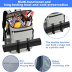 Cooler Backpack, 30 Cans Backpack Coolers Insulated Leak Proof - Image 6