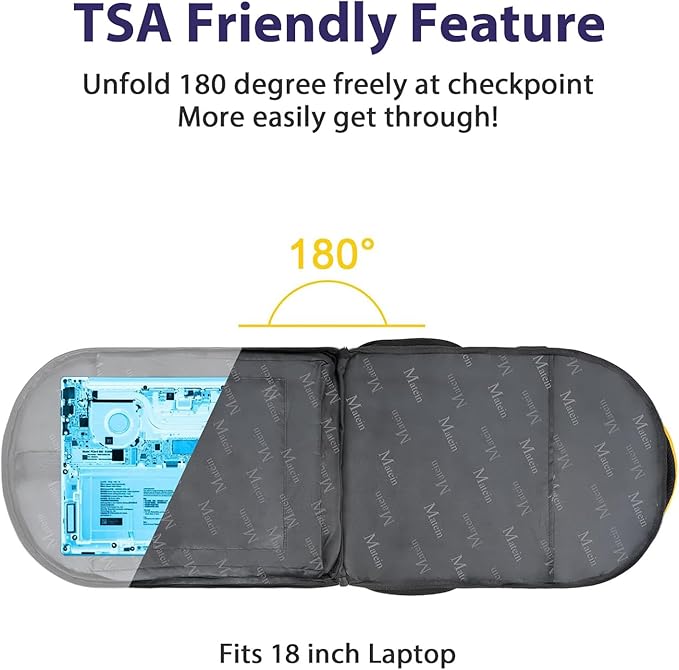 MATEIN 18.4 Inch TSA Approved Backpack, Extra Large 50 L Outdoor Carryon - Image 2