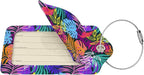 2PC Tropical Leaves Luggage Tags - Image 2