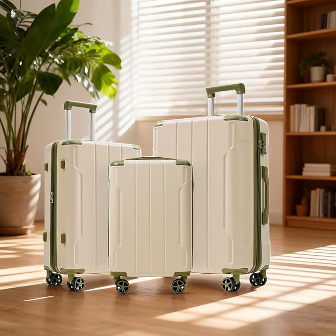 Merax Luggage Set 3 Piece Hardshell Suitcases - Image 5