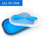 Collapsible Lunch Box Containers, Silicone Bento Box - Image 3