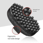 Luxury Twist Styler – Durable, Washable Comb Brush, a Premium Alternative to Hair Sponges for Afro, Curly, Coiled & 4C Hair, Ideal for Daily or Professional Use (Black)