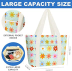 Beach Bags Wet Bag for Swimsuit Tote Bag for Friends Travel Gifts, Aloha Bags - Image 2