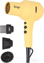 L'ANGE HAIR PowerStyle Turbo Ionic Hair Dryer | 1875 Watt Professional Blow Dryer with Diffuser & Concentrator | Multiple Heat & Speed Settings for Fast Drying | Salon-Grade Styling Tools, Yellow
