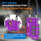 Forge TSA Approved Luggage Locks, Re-settable Combination - Image 3