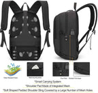 Tzowla Travel Laptop Backpack Water Resistant Anti-Theft Bag - Image 5