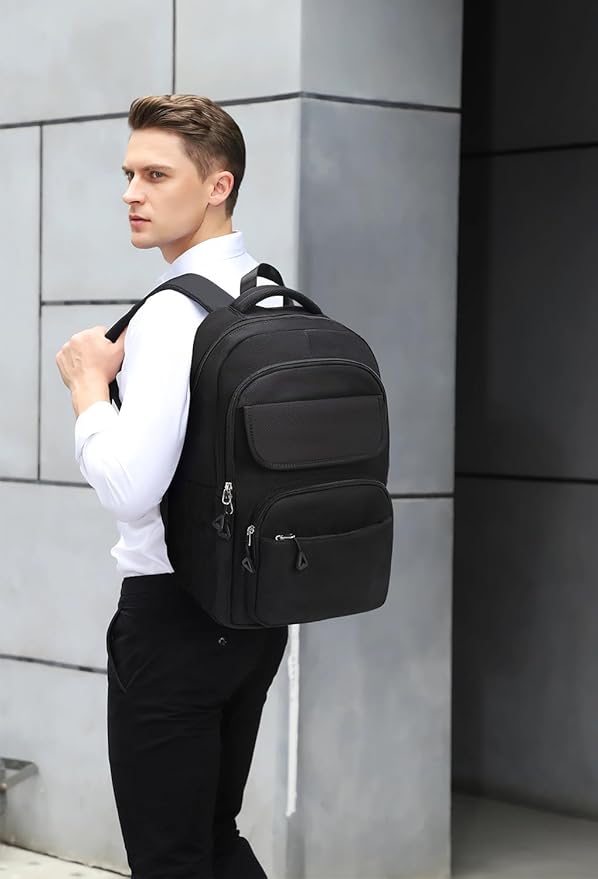 FOXLOVER Travel Laptop Backpack, Anti-Theft Slim Business Backpack, School - Image 7