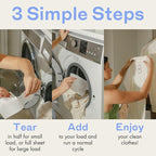 Skipper 50% LARGER Laundry Detergent Sheets Starter Kit + Storage Tin - Image 2