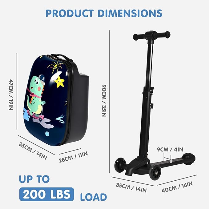 4-in-1 Detachable Scooter Luggage - Image 8