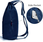 ZOORON Waterproof Drawstring Gym Backpack Bag - Image 2