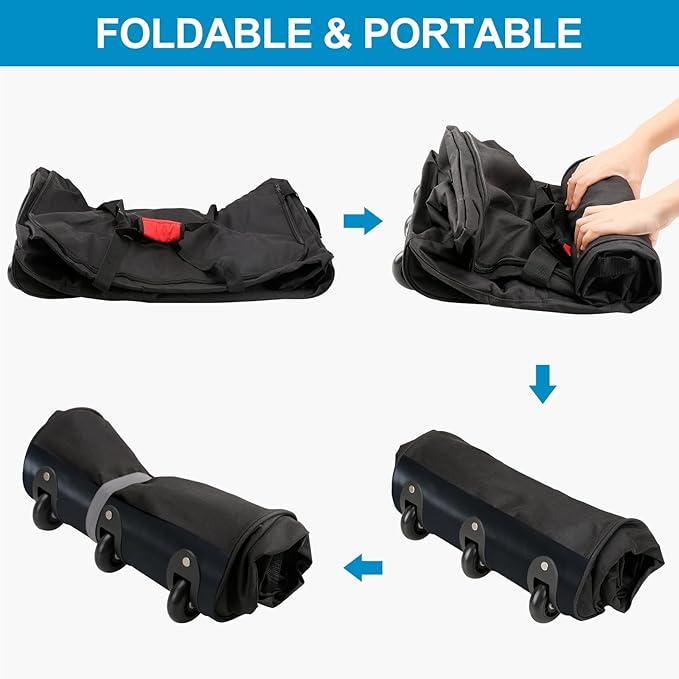 Finnhomy 120L Foldable Rolling Duffel Bag - Image 5