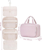 Narwey Striped Travel Toiletry Bag - Image 9