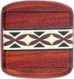1pcs Handcrafted Wooden Pill Case - Image 2