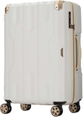 LEGEND WALKER SPATHA Hardside Expandable Luggage, 5109-60-WH by LEGENDWALKER