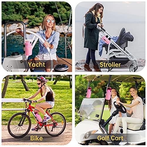 2Pack Cup Holder for Bike (Pink)
